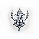 ganesha tattoo design idea