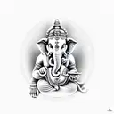 ganesha tattoo design idea