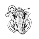 ganesha tattoo design idea