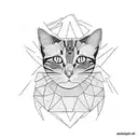 schrodinger's cat tattoo design idea