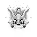 Interstellar Viper tattoo design idea