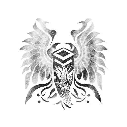 adler tattoo design idea