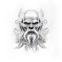 wand Sirius black tattoo design idea