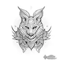 match tattoo design idea