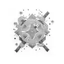 match tattoo design idea