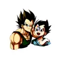 zoro with Vegeta tattoo design idea