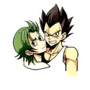 zoro with Vegeta tattoo design idea