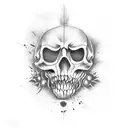 resident evil tattoo design idea