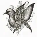 defiance and intelectualism tattoo design idea