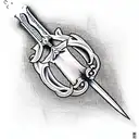 Sword tattoo design idea