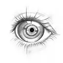 The Eye of Sauron tattoo design idea