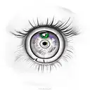 The Eye of Sauron tattoo design idea