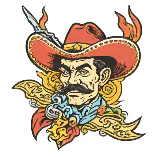 Texas Pete hot sauce tattoo design idea
