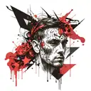 Amir Tatlo in Bagh, Iran tattoo design idea