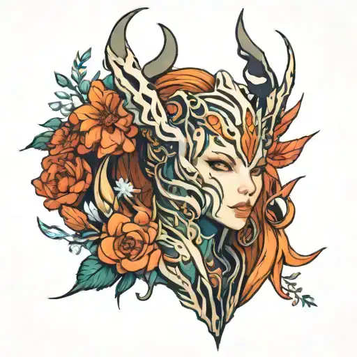 warframe titania  tattoo design idea