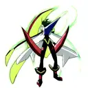 Shiny mega rayquaza like shen long tattoo design idea