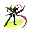 Shiny mega rayquaza like shen long tattoo design idea