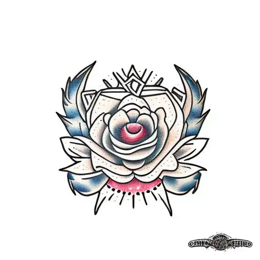 aster  tattoo design idea