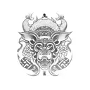 police tattoo design idea