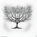 Tree of Life tattoo design idea