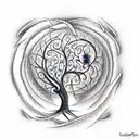 Tree of Life tattoo design idea
