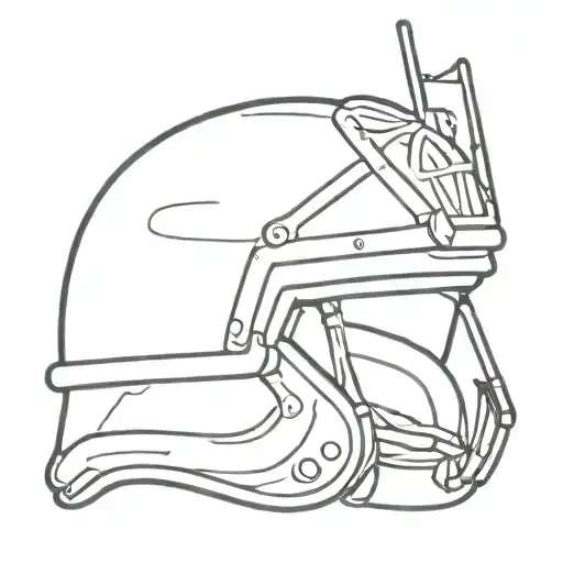 british army helmet tattoo design idea