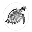 choctaw turtle tattoo design idea