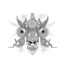 Ukrainian ornament  tattoo design idea