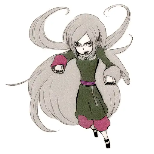 a mix of programming and anime with the addition of a touch of Maya style tattoo design idea