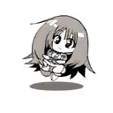 a mix of programming and anime with the addition of a touch of Maya style tattoo design idea