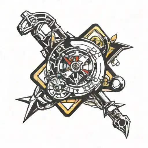 search and rescue tattoo design idea