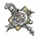 search and rescue tattoo design idea