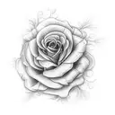 various flowers with mockingbird tattoo design idea