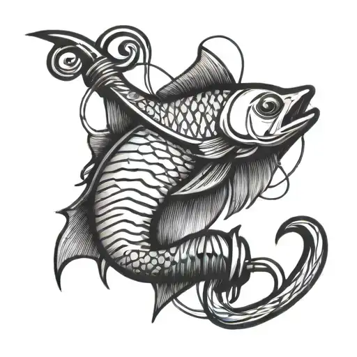 Fish hook shamrock tattoo  Fishing hook tattoo, Shamrock tattoos, Hook  tattoos
