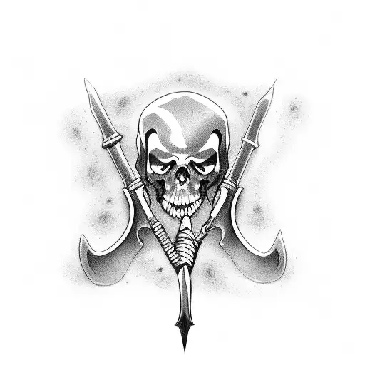 Grim Reaper tattoo design idea