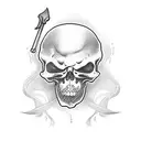 Grim Reaper tattoo design idea