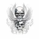 Grim Reaper tattoo design idea