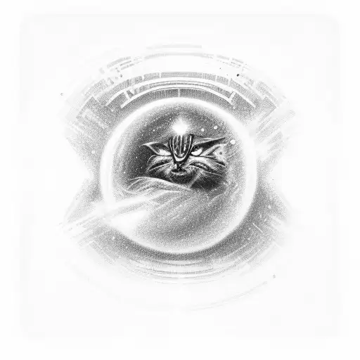 quasar tattoo design idea