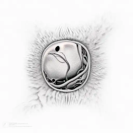 kidney that is nolonger alive tattoo design idea