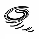 go with the flow tattoo design idea