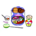 crystal baking tools  tattoo design idea