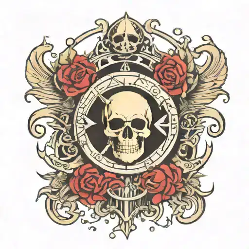 Pearl Jam Band  tattoo design idea