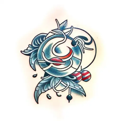 Vine tattoo design idea