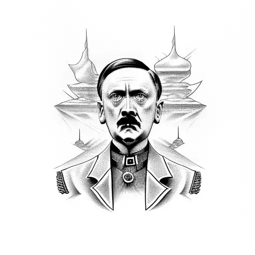 adolphe Hitler tattoo design idea
