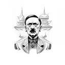 adolphe Hitler tattoo design idea