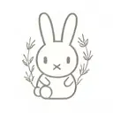 Miffy tattoo design idea