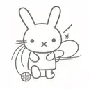 Miffy tattoo design idea