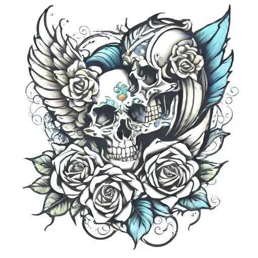 love fate tattoo design idea