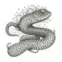 adder sbake tattoo design idea