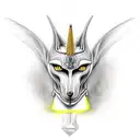 Anubis tattoo design idea